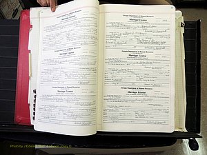 Peach Co, GA, Marriages, Book G, 1995-2007 pg 010-011.JPG