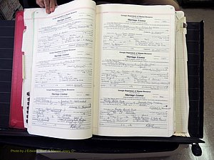 Peach Co, GA, Marriages, Book G, 1995-2007 pg 036-037.JPG
