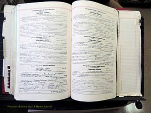 Peach Co, GA, Marriages, Book G, 1995-2007 pg 550-551.JPG