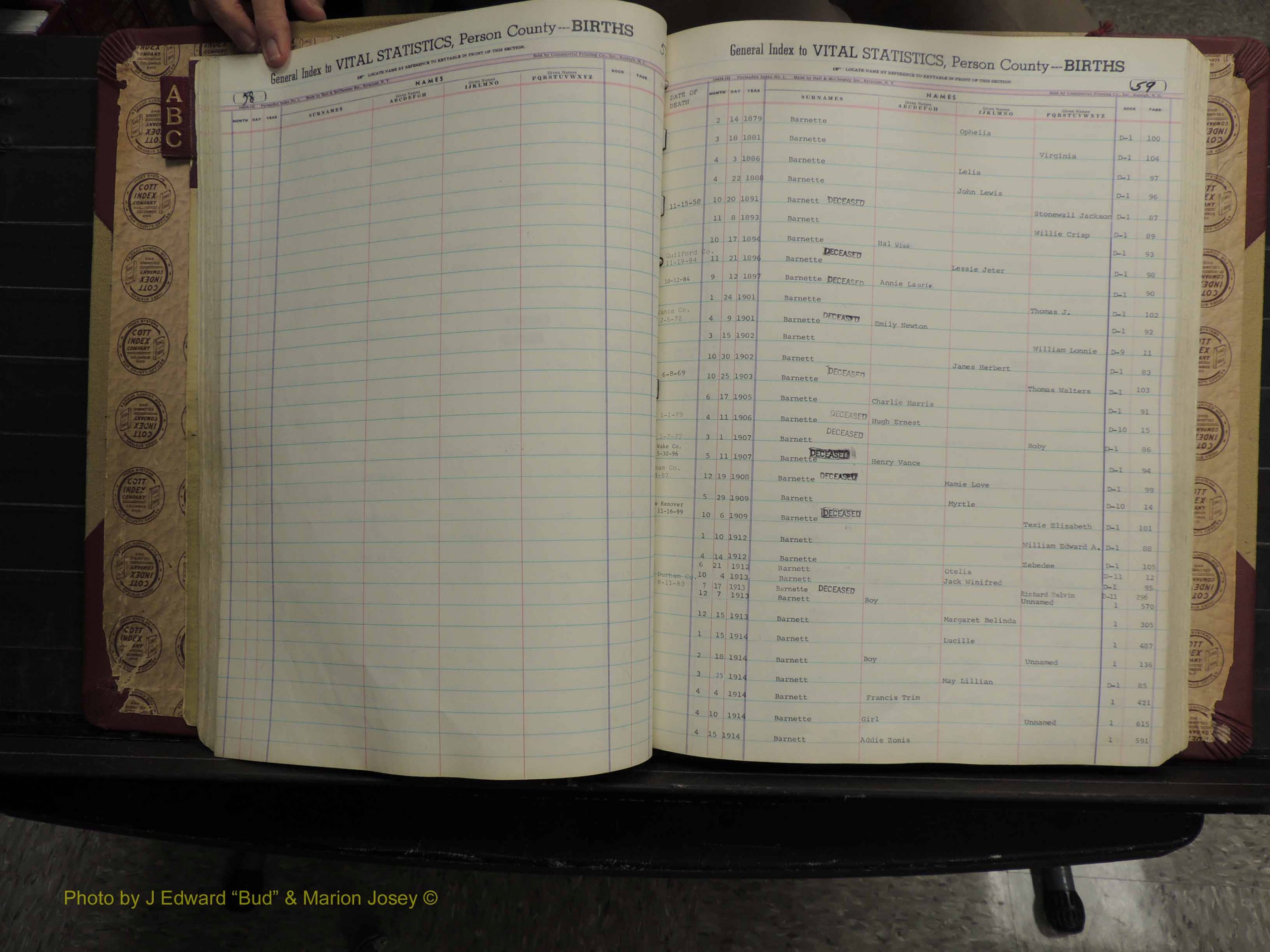 Person Co, NC, Births, A-C, 1913-2012 (156).JPG