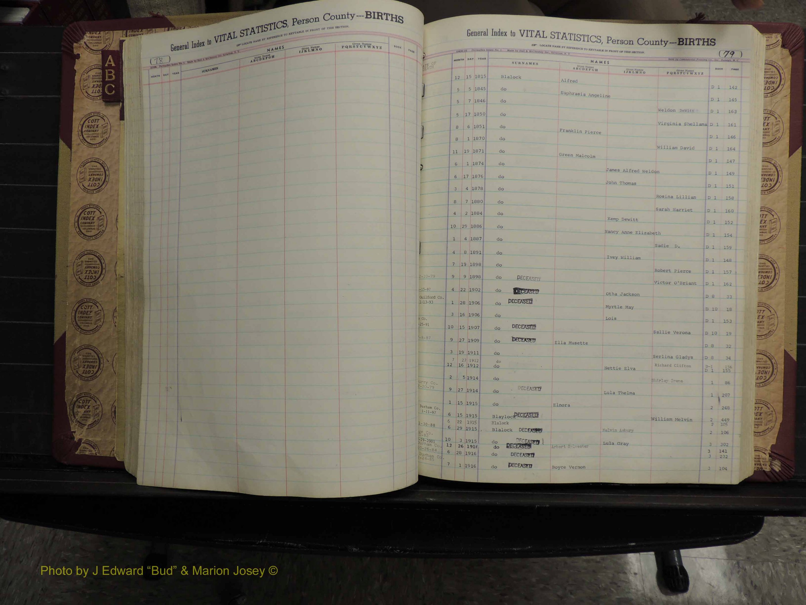Person Co, NC, Births, A-C, 1913-2012 (175).JPG