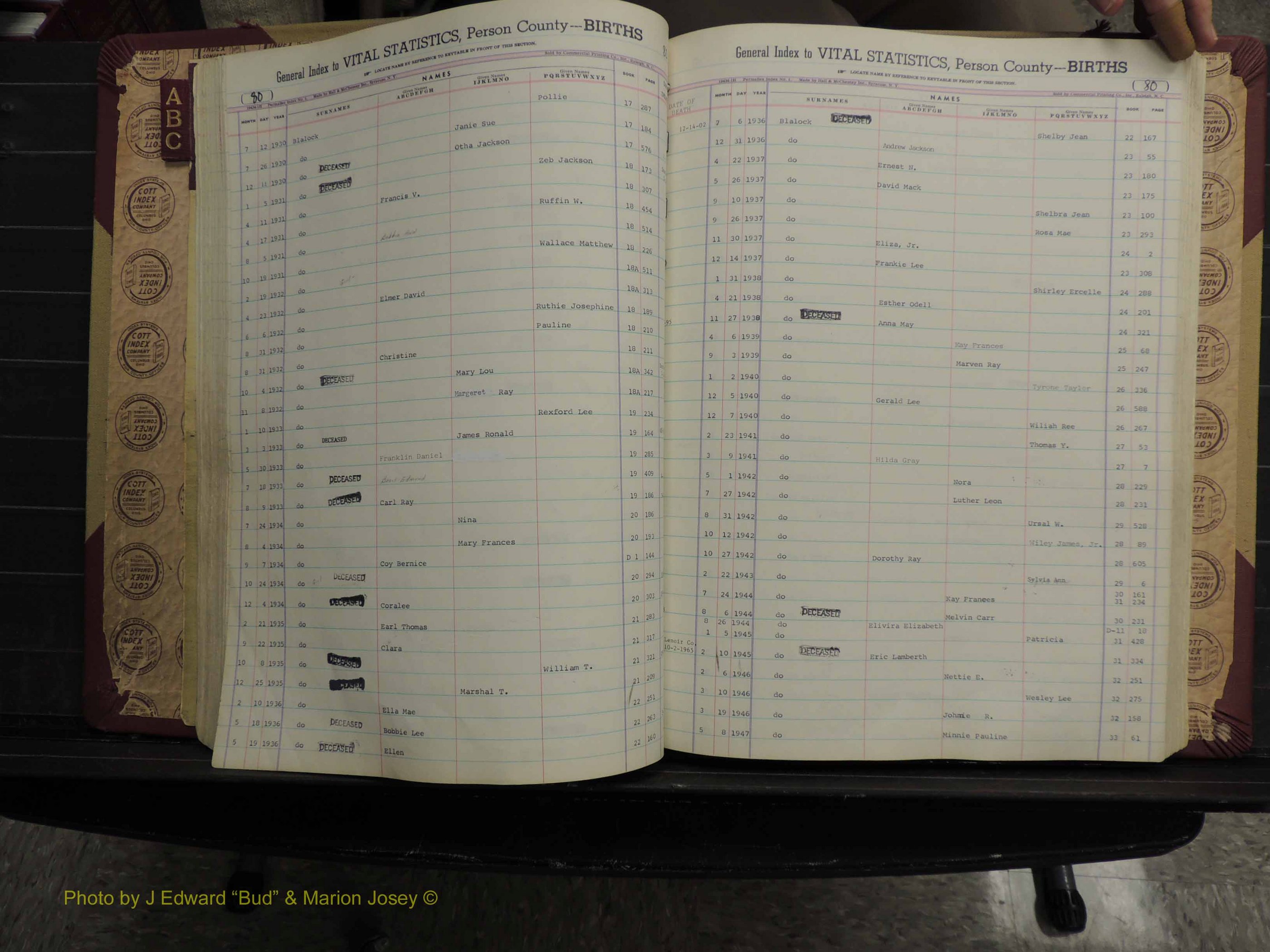 Person Co, NC, Births, A-C, 1913-2012 (177).JPG