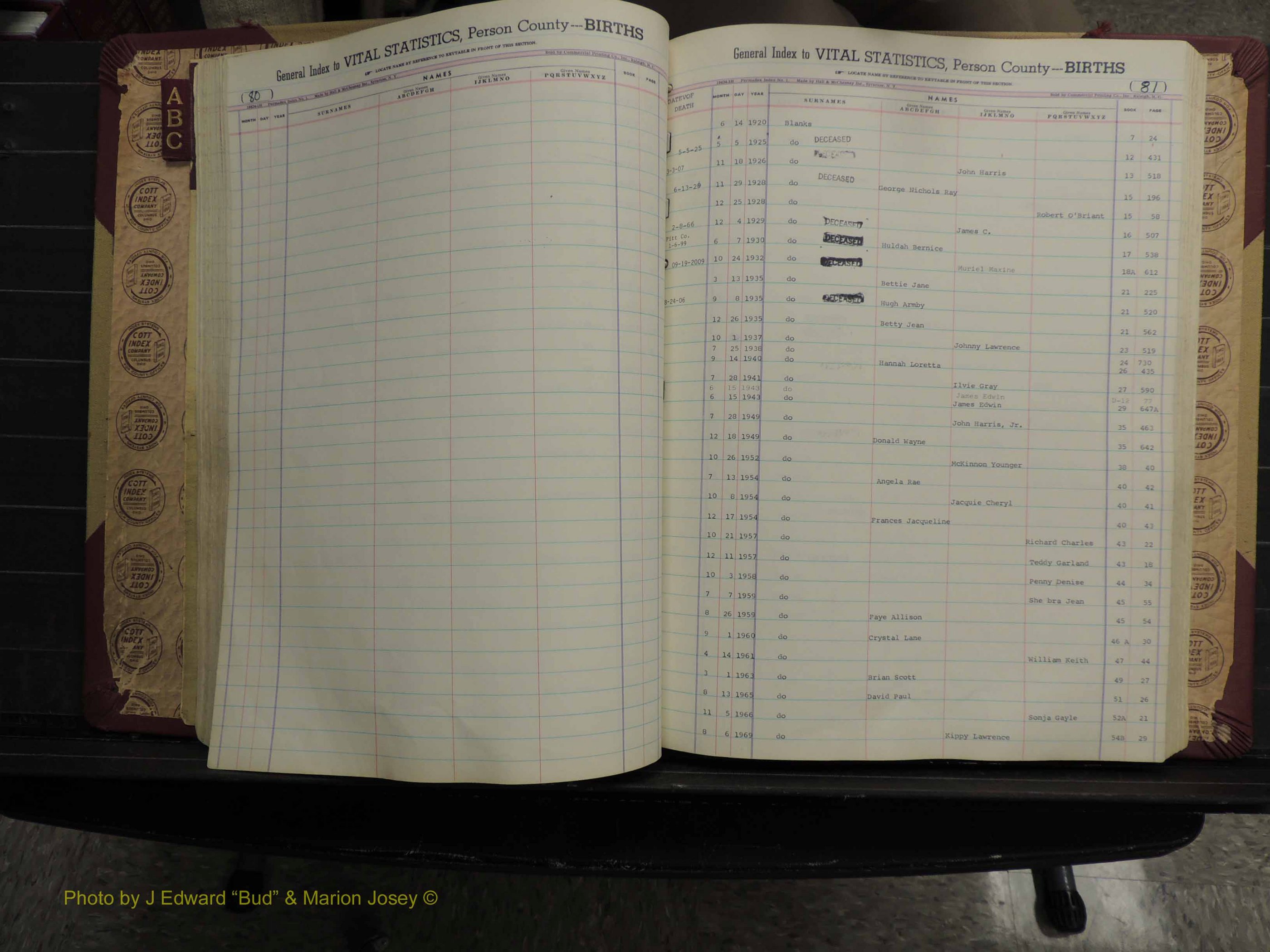 Person Co, NC, Births, A-C, 1913-2012 (180).JPG