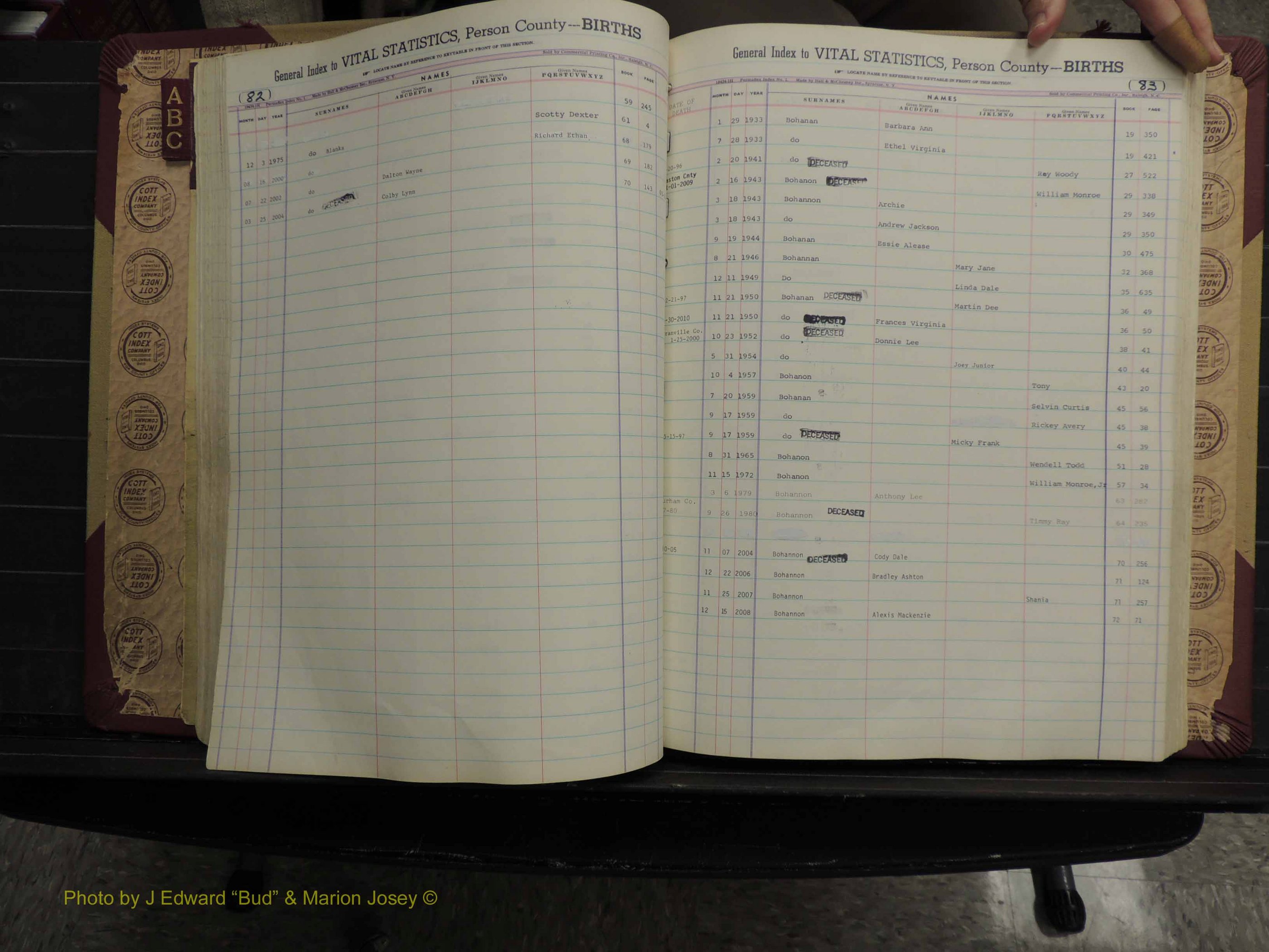 Person Co, NC, Births, A-C, 1913-2012 (181).JPG
