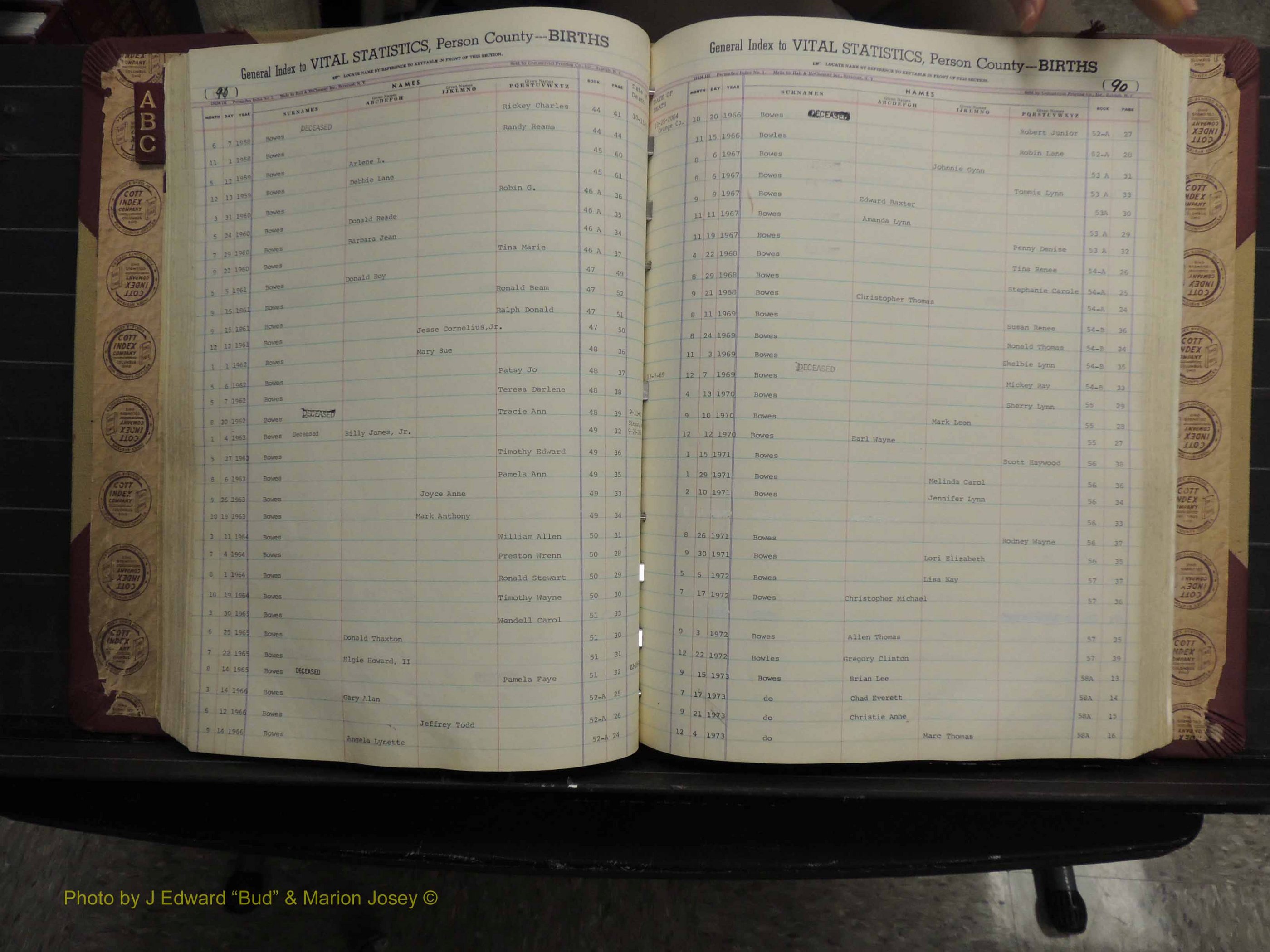 Person Co, NC, Births, A-C, 1913-2012 (189).JPG