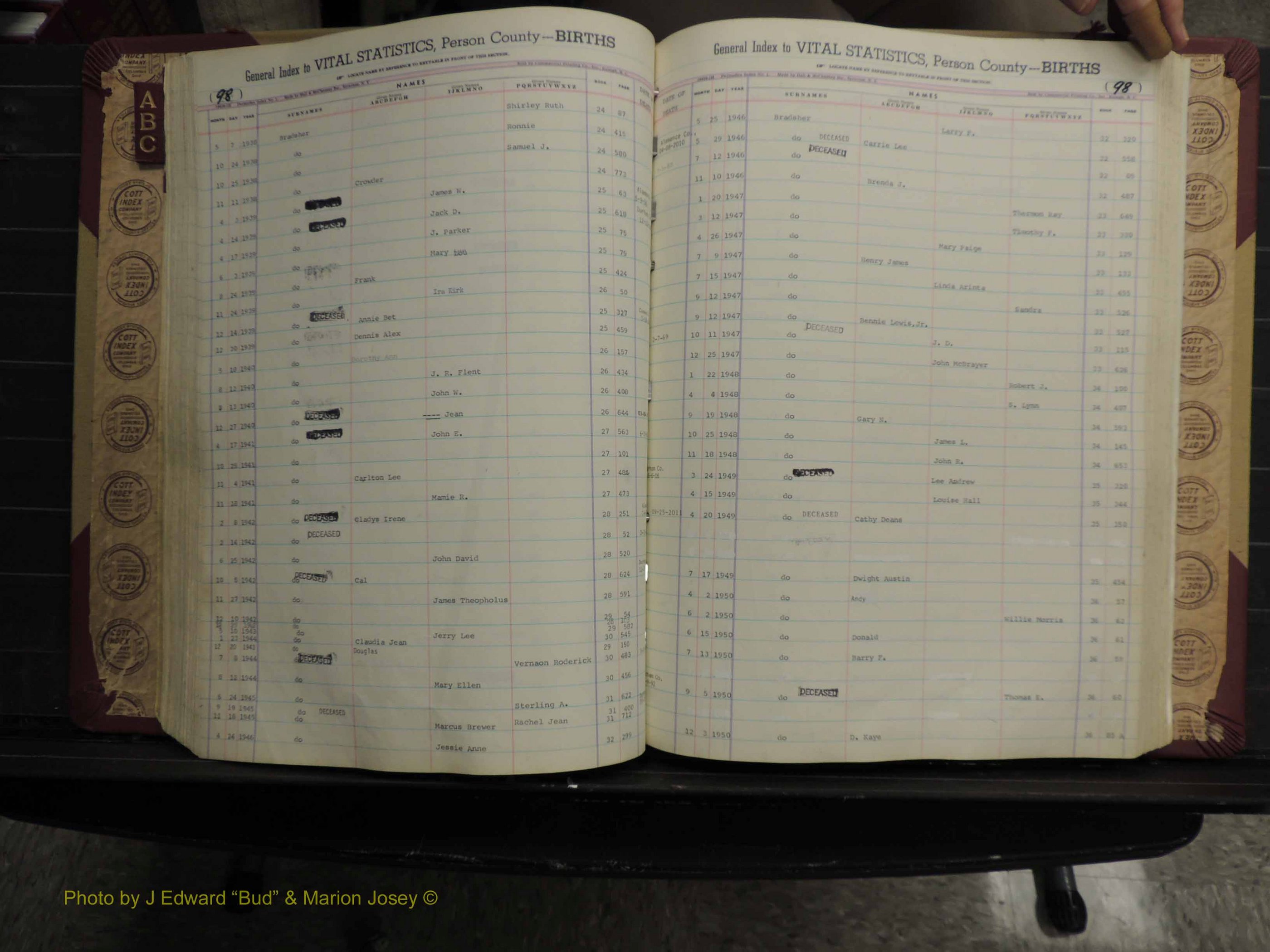 Person Co, NC, Births, A-C, 1913-2012 (199).JPG