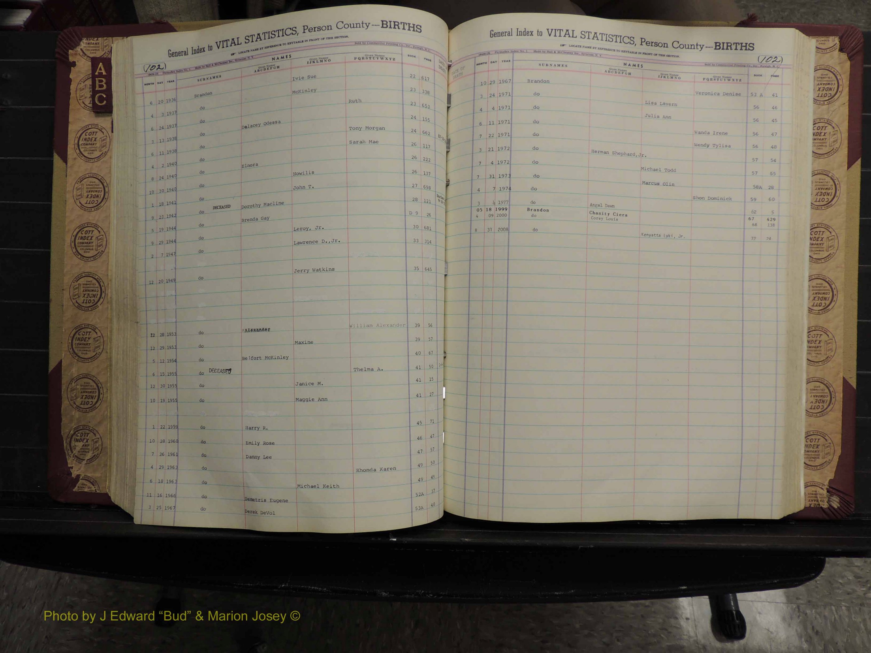 Person Co, NC, Births, A-C, 1913-2012 (205).JPG