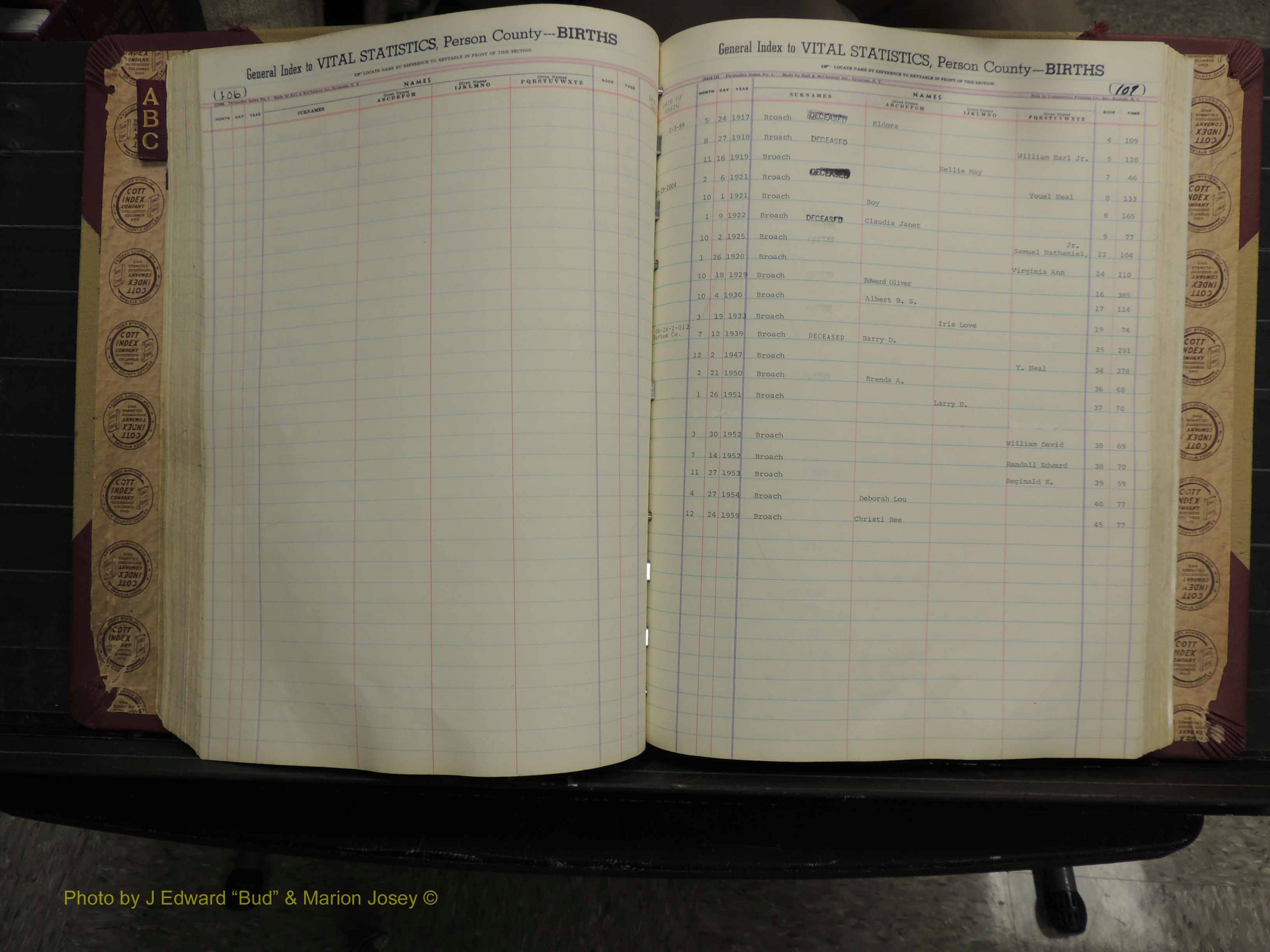 Person Co, NC, Births, A-C, 1913-2012 (210).JPG