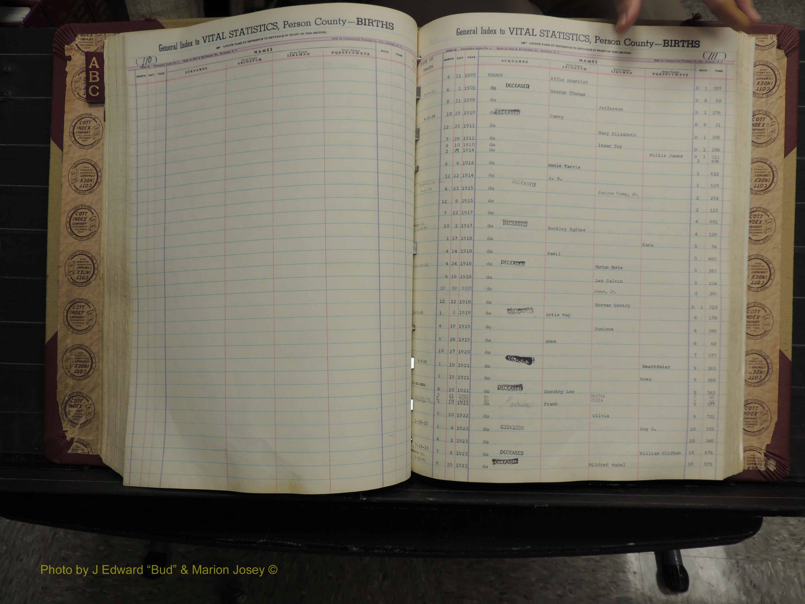 Person Co, NC, Births, A-C, 1913-2012 (217).JPG