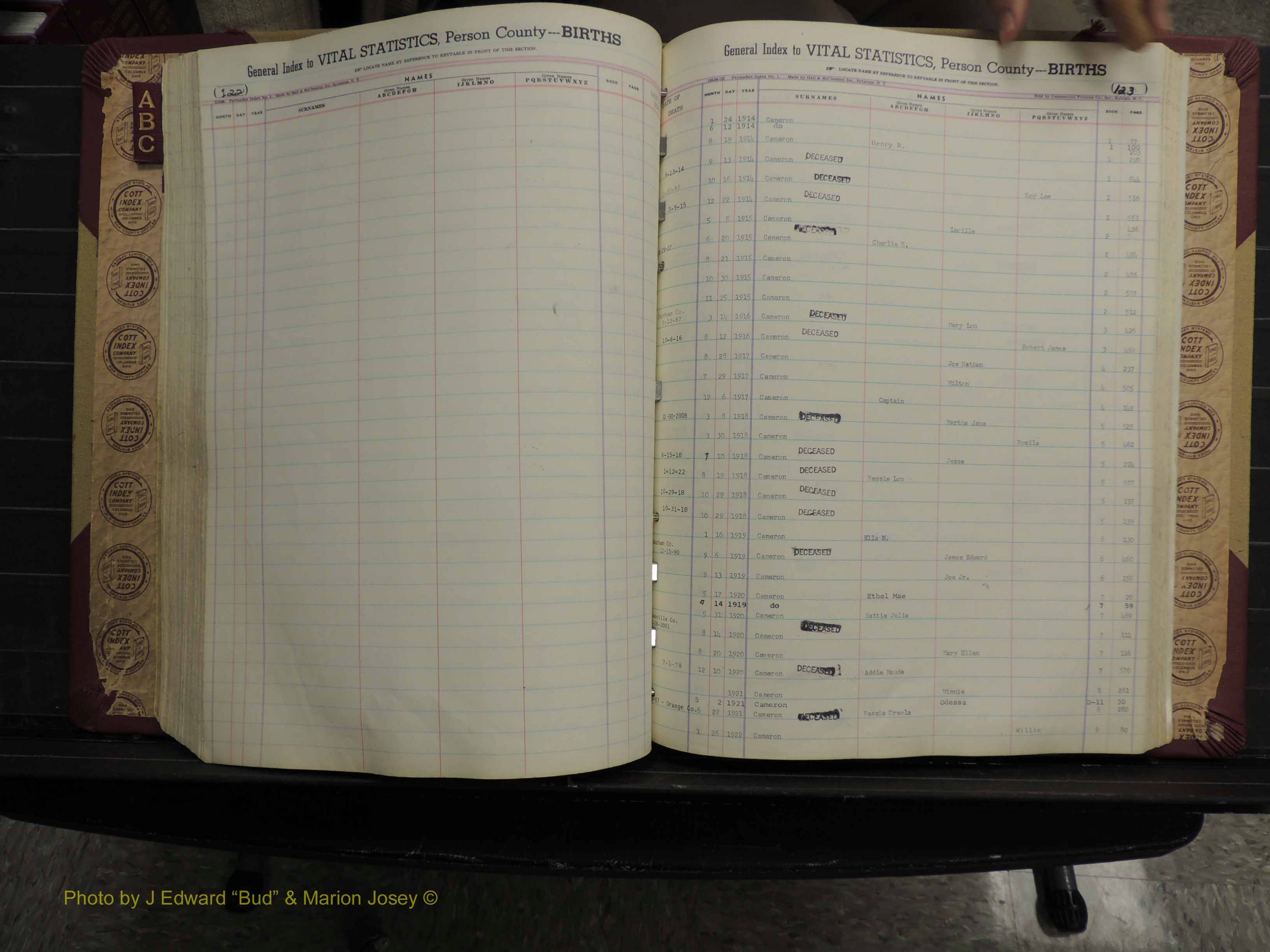 Person Co, NC, Births, A-C, 1913-2012 (232).JPG