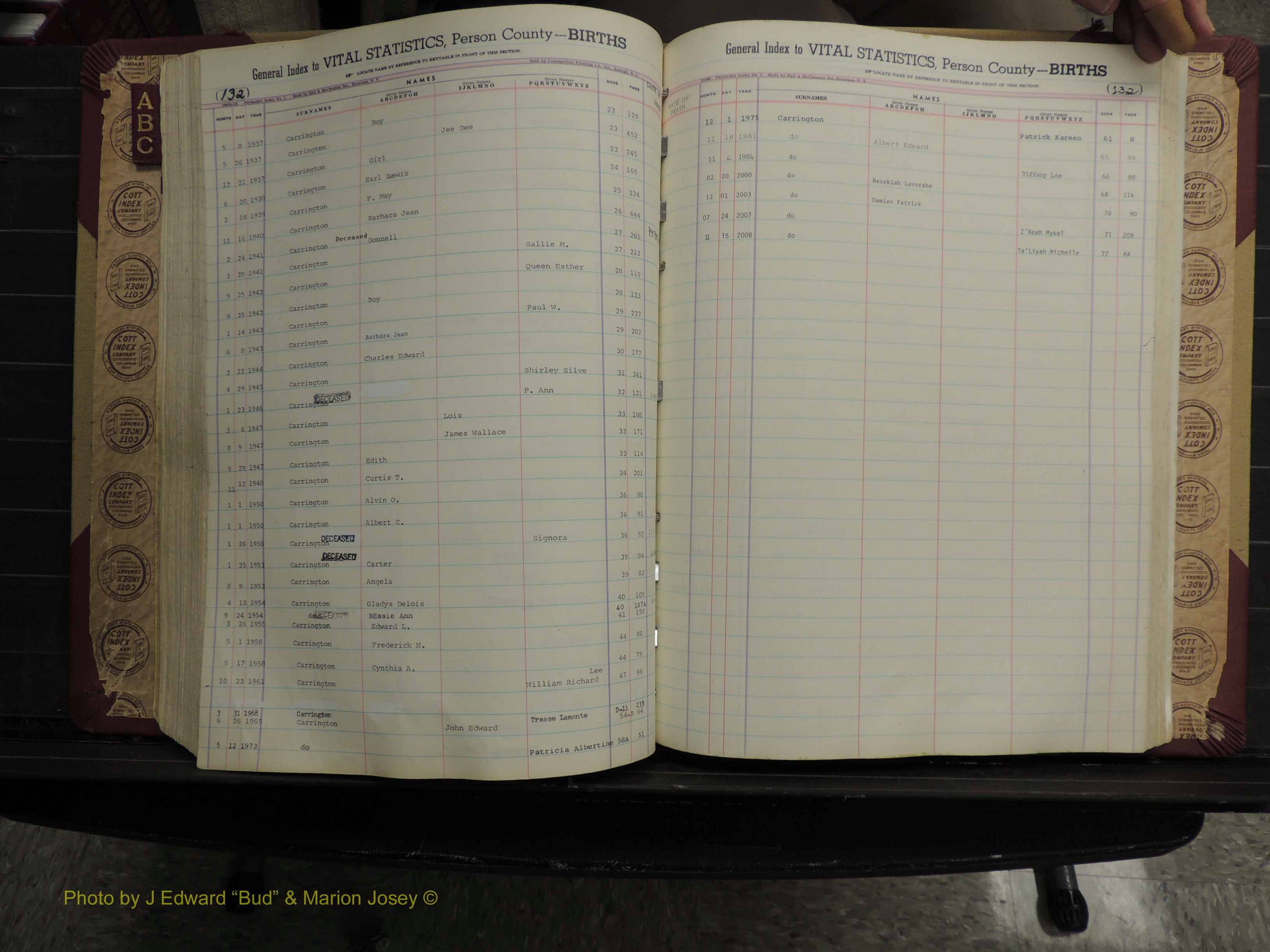 Person Co, NC, Births, A-C, 1913-2012 (240).JPG