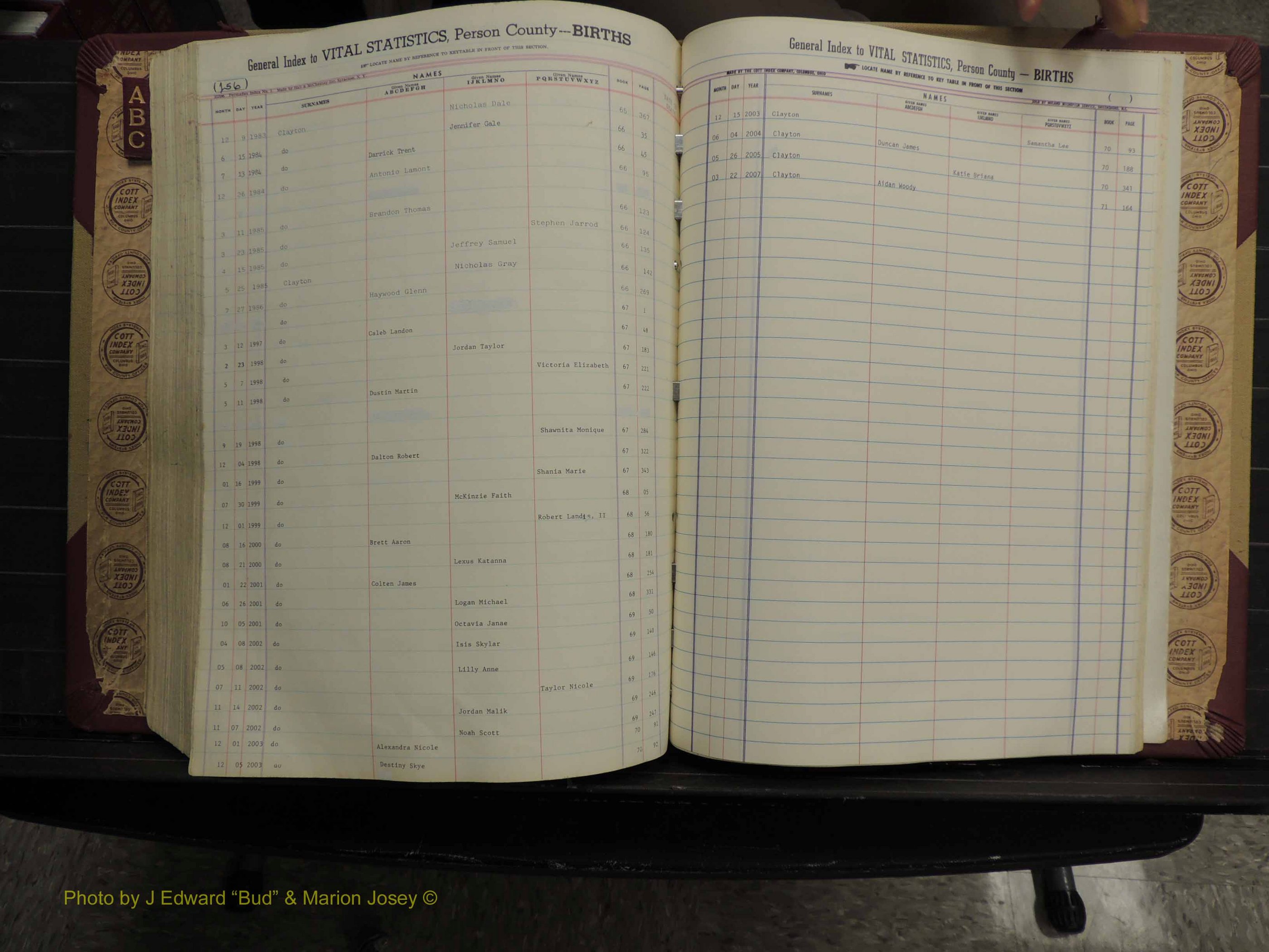 Person Co, NC, Births, A-C, 1913-2012 (295).JPG
