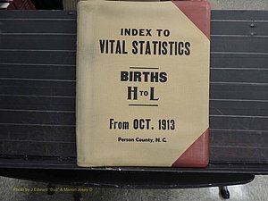 Person Co, NC, Births, H-L, 1913-2012 (100).JPG