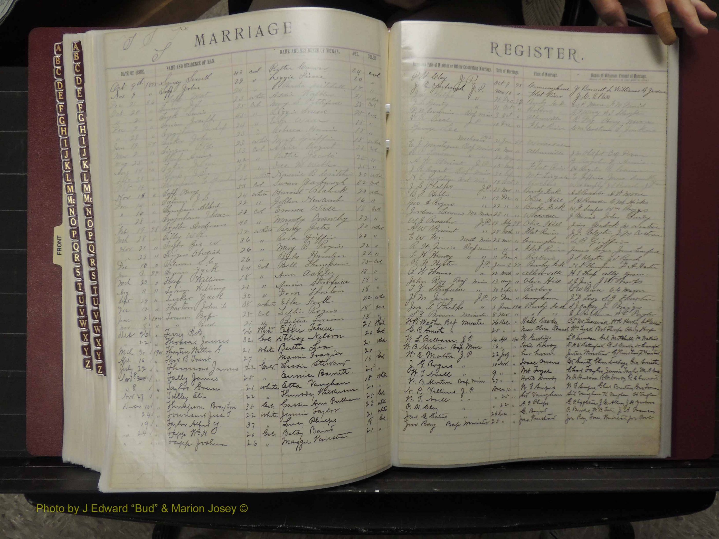 Person Co, NC, Marriages, Male Index, 1880-1901 (222).JPG