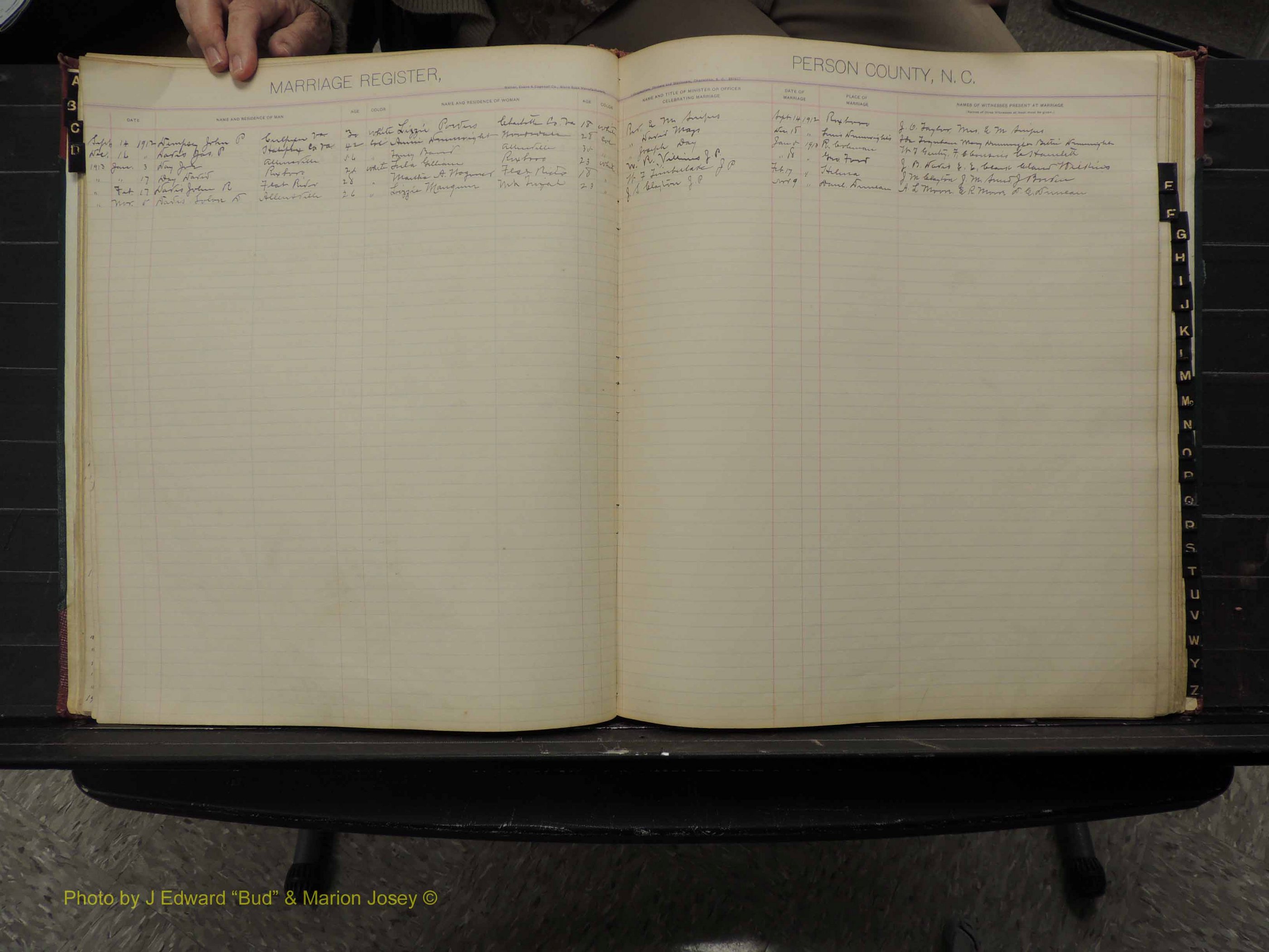 Person Co, NC, Marriages, Male Index, 1902-1913 (116).JPG