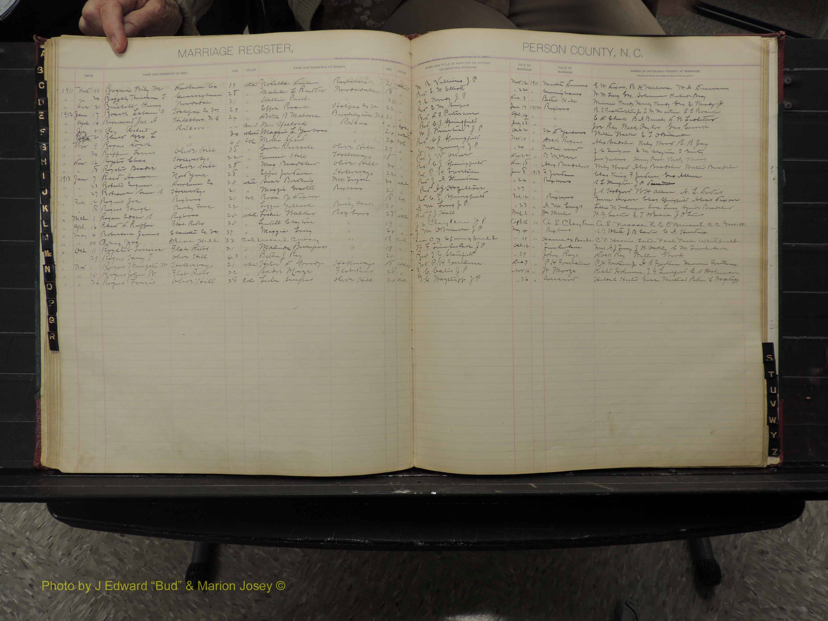 Person Co, NC, Marriages, Male Index, 1902-1913 (147).JPG