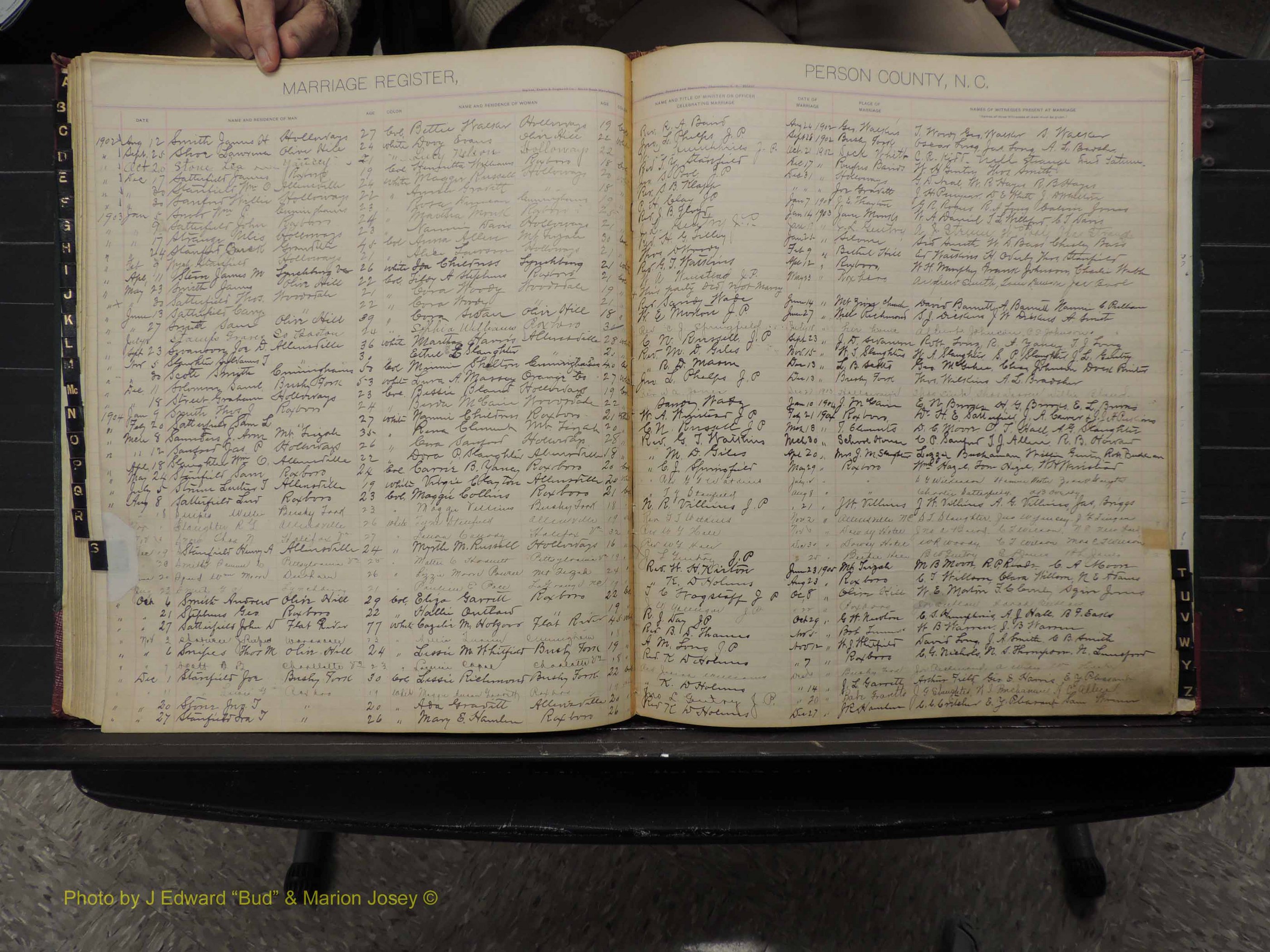 Person Co, NC, Marriages, Male Index, 1902-1913 (148).JPG