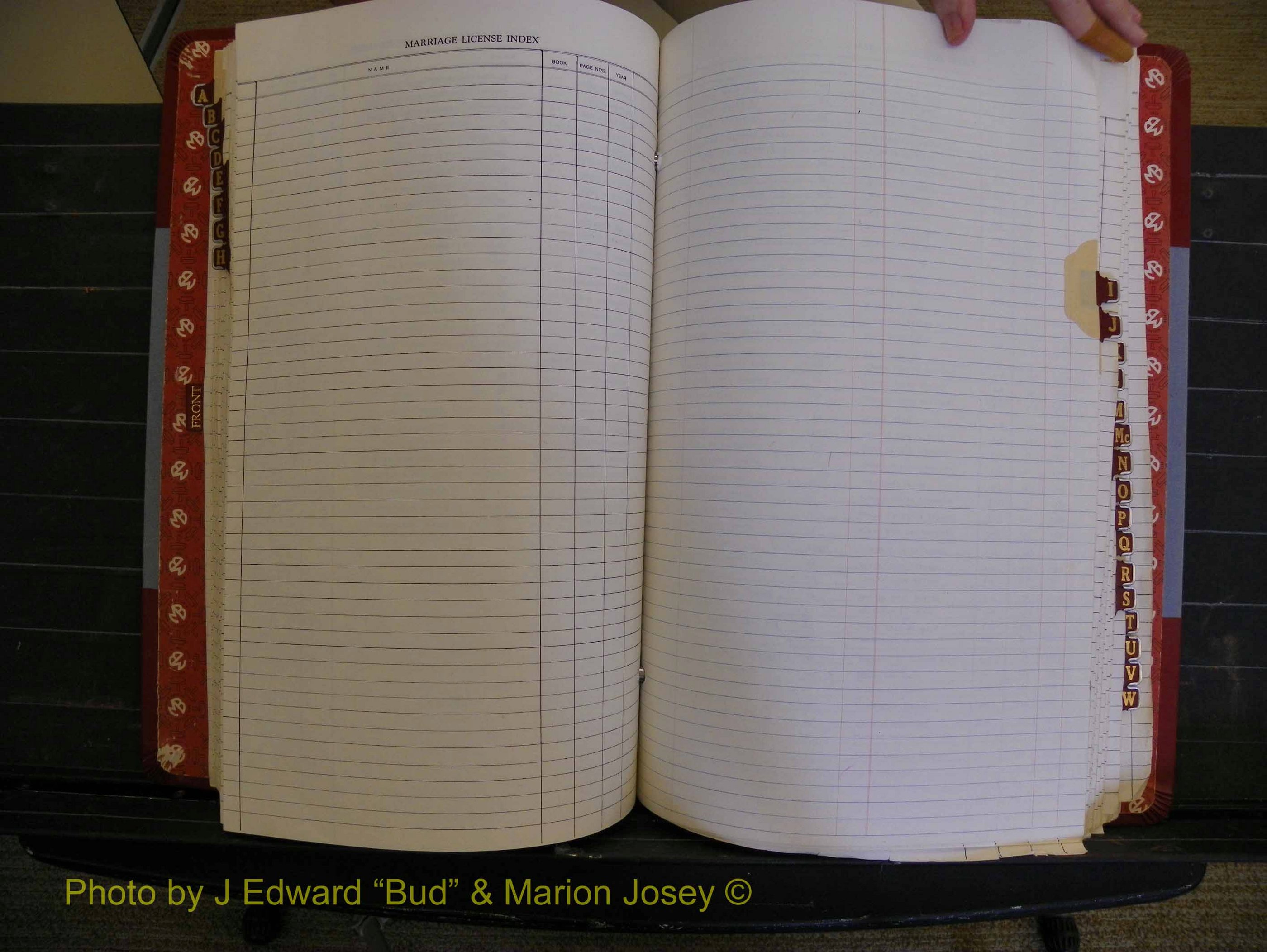 Richmond Marriages 1988-1995, Index I (217).JPG