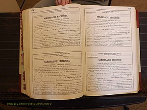 Richmond Marriages, 3E, 1961-1963 P 104-105.JPG
