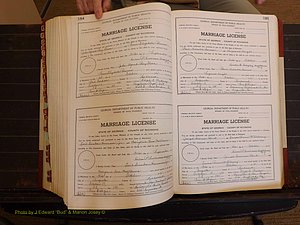 Richmond Marriages, 3E, 1961-1963 P 184-185.JPG