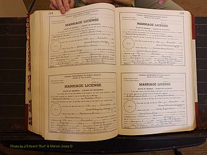 Richmond Marriages, 3E, 1961-1963 P 224-225.JPG