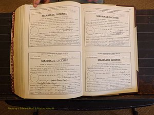 Richmond Marriages, 3F, 1963-1964 P 606-607.JPG