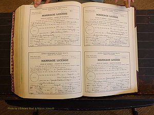 Richmond Marriages, 3F, 1963-1964 P 612-613.JPG