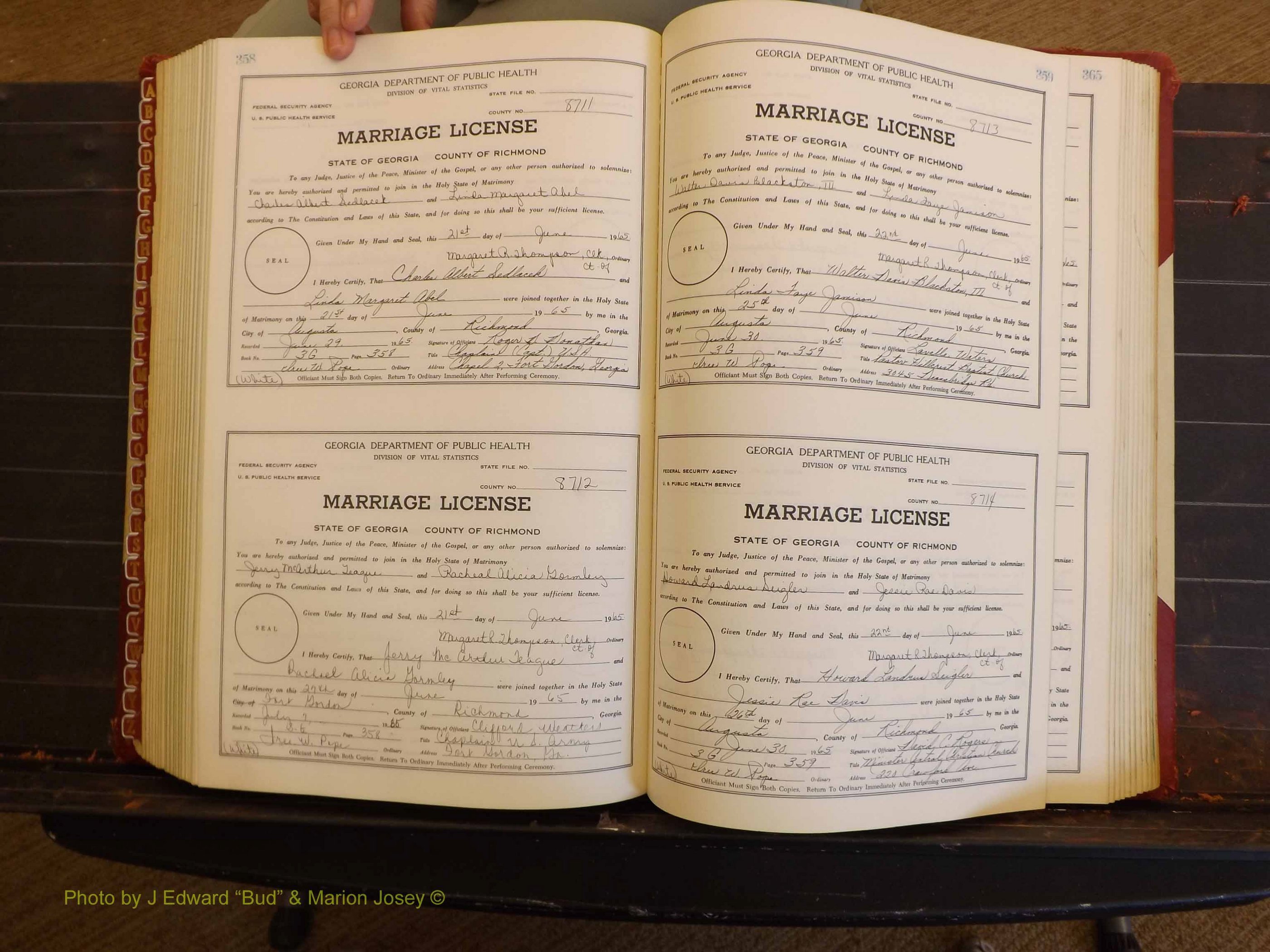 Richmond Marriages, 3G, 1964-1966 P 358-359.JPG