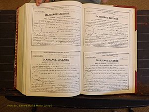 Richmond Marriages, 3G, 1964-1966 P 592-593.JPG