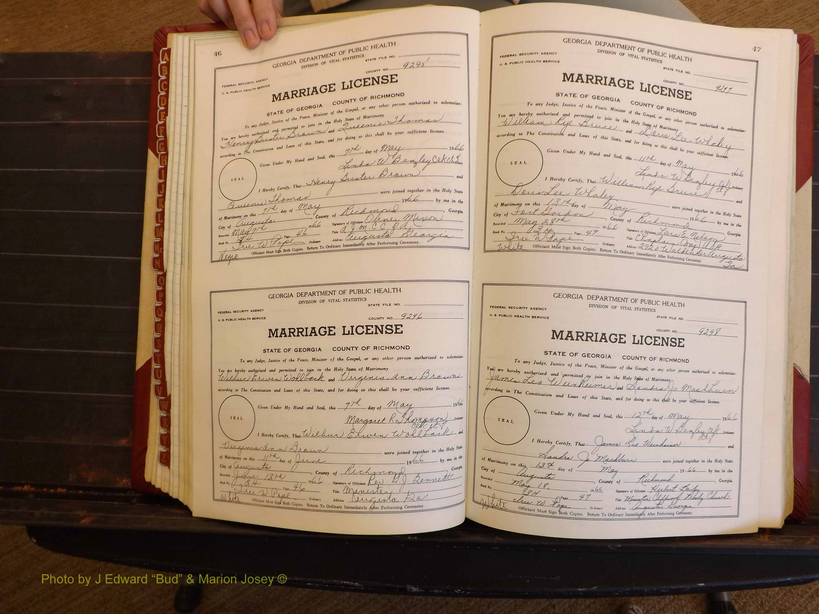 Richmond Marriages, 3H, 1966-1967 P 046-047.JPG