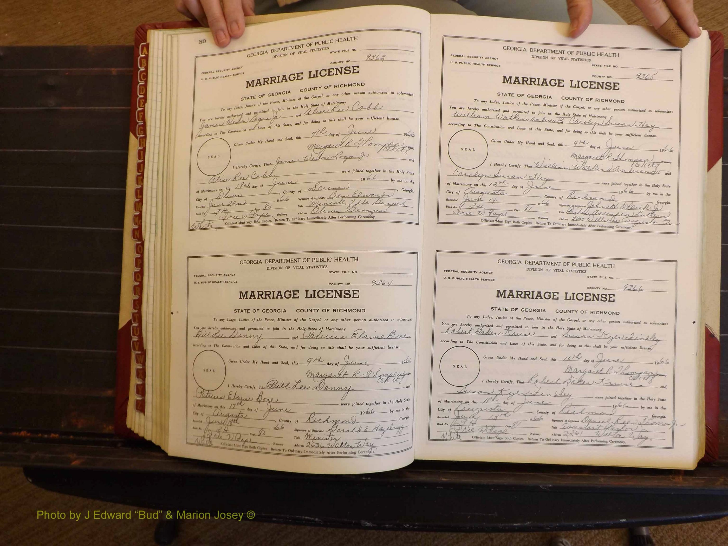 Richmond Marriages, 3H, 1966-1967 P 080-081.JPG