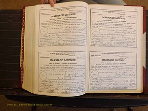 Richmond Marriages, 3H, 1966-1967 P 392-393.JPG