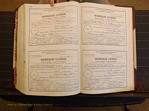 Richmond Marriages, 3K, 1970-1971 P 594-595.JPG