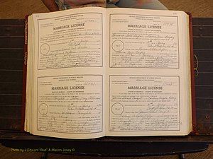 Richmond Marriages, 3M, 1972-1973 P 108-109.JPG