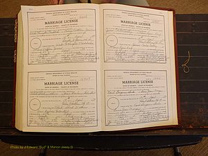 Richmond Marriages, 3M, 1972-1973 P 592-593.JPG