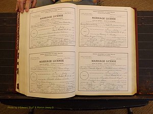 Richmond Marriages, 3N, 1973-1974 P 150-151.JPG