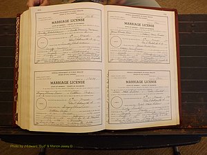 Richmond Marriages, 3N, 1973-1974 P 590-591.JPG