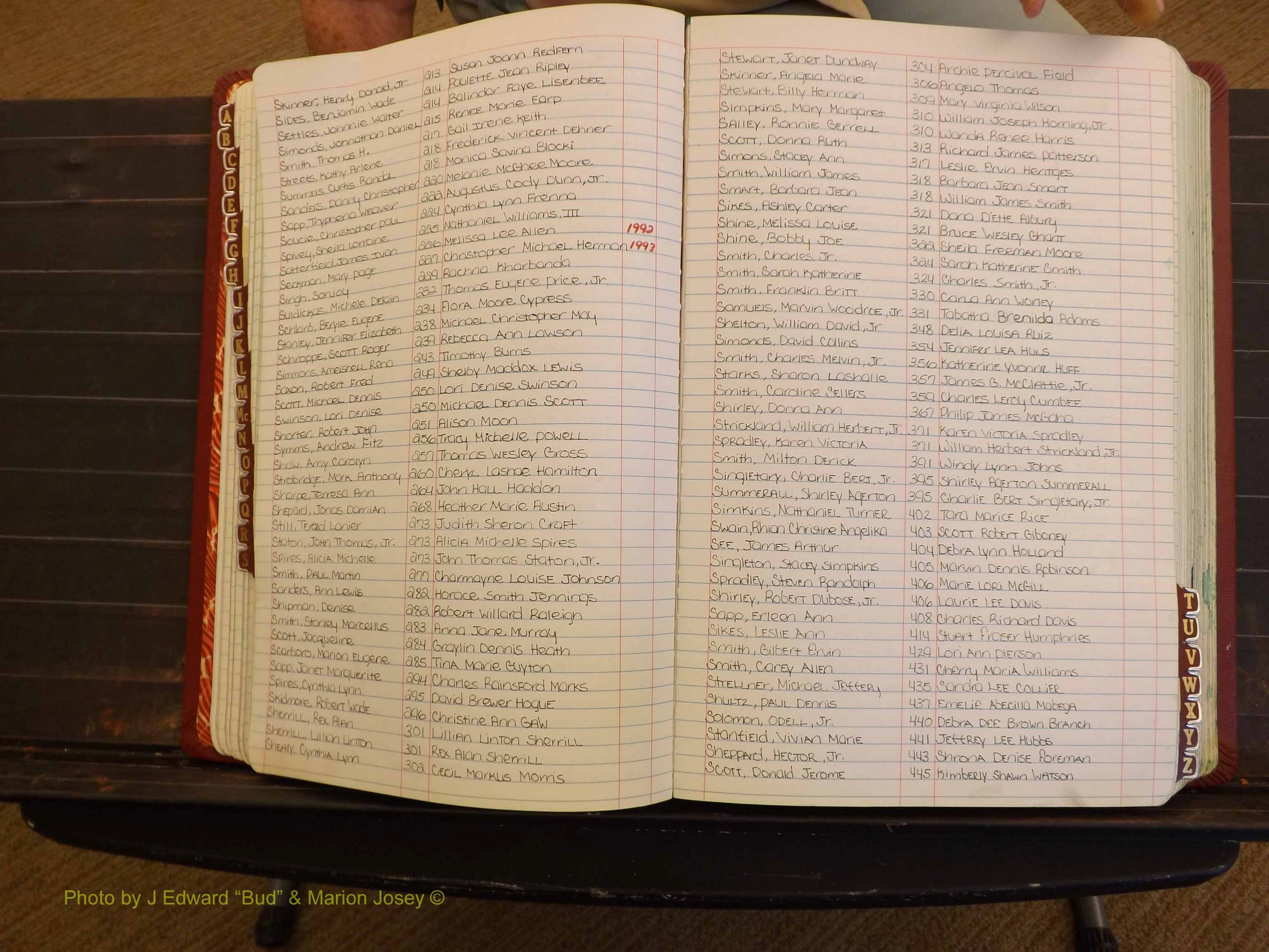 Richmond Marriages, 4L, 1992-1993 Index S (133).JPG