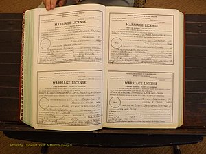 Richmond Marriages, 4Q, 1997-1998 P 254-255.JPG