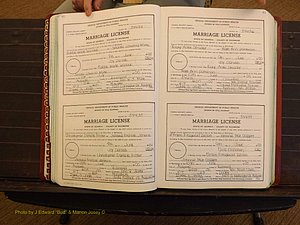 Richmond Marriages, 4 T, 2000-2001 P 062-063.JPG