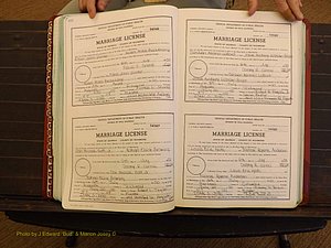 Richmond Marriages, 4 T, 2000-2001 P 118-119.JPG