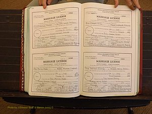 Richmond Marriages, 4 T, 2000-2001 P 126-127.JPG