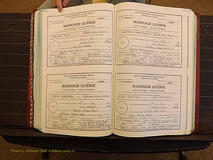 Richmond Marriages, 4 T, 2000-2001 P 136-137.JPG