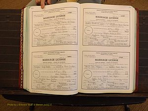 Richmond Marriages, 4 T, 2000-2001 P 150-151.JPG