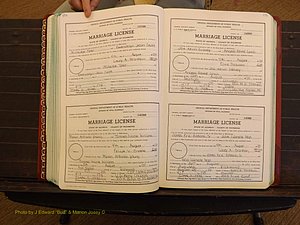 Richmond Marriages, 4 T, 2000-2001 P 174-175.JPG