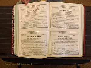 Richmond Marriages, 4 T, 2000-2001 P 182-183.JPG