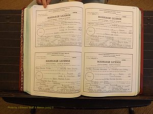 Richmond Marriages, 4 T, 2000-2001 P 184-185.JPG