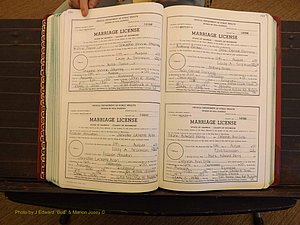 Richmond Marriages, 4 T, 2000-2001 P 186-187.JPG