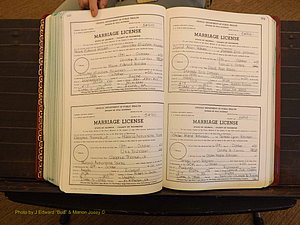 Richmond Marriages, 4 T, 2000-2001 P 300-301.JPG