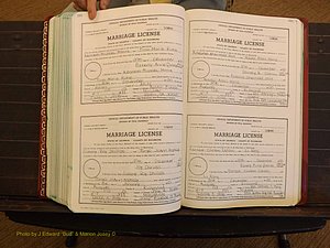 Richmond Marriages, 4 T, 2000-2001 P 388-389.JPG
